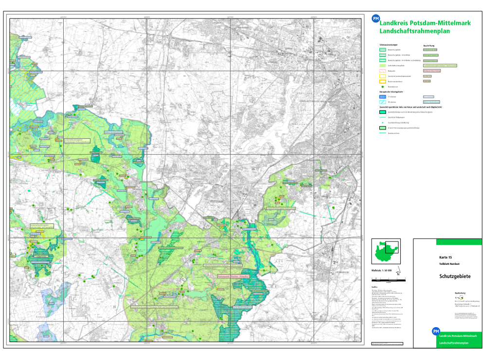 Schutzgebiete Landkreis Potsdam-Mittelmark