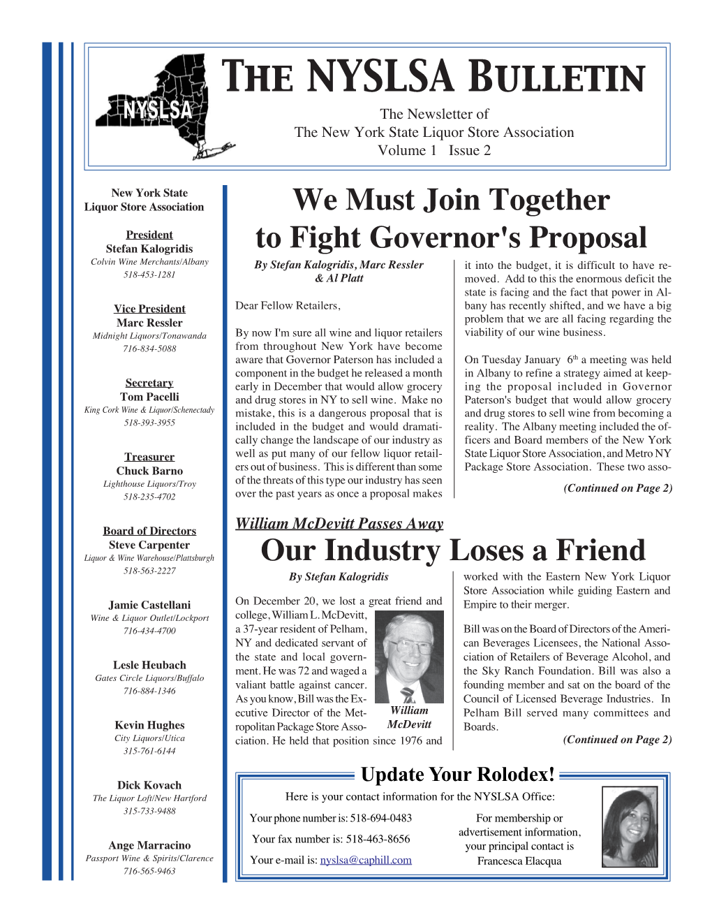 Fall 07 Newsletter