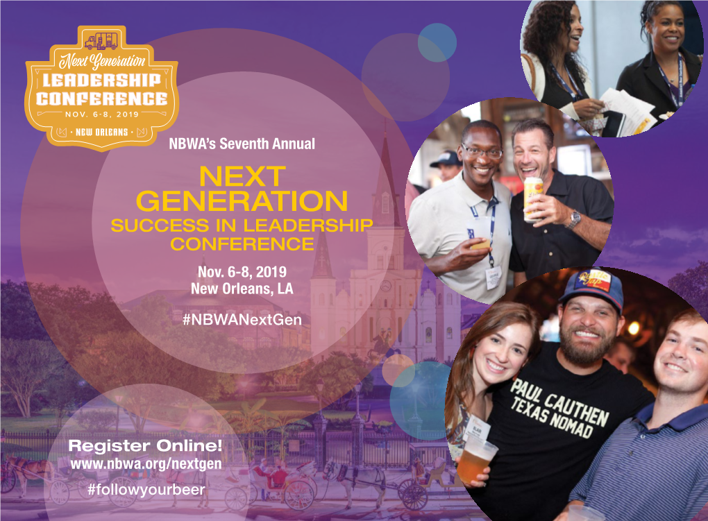 NEXT GENERATION SUCCESS in LEADERSHIP CONFERENCE Nov