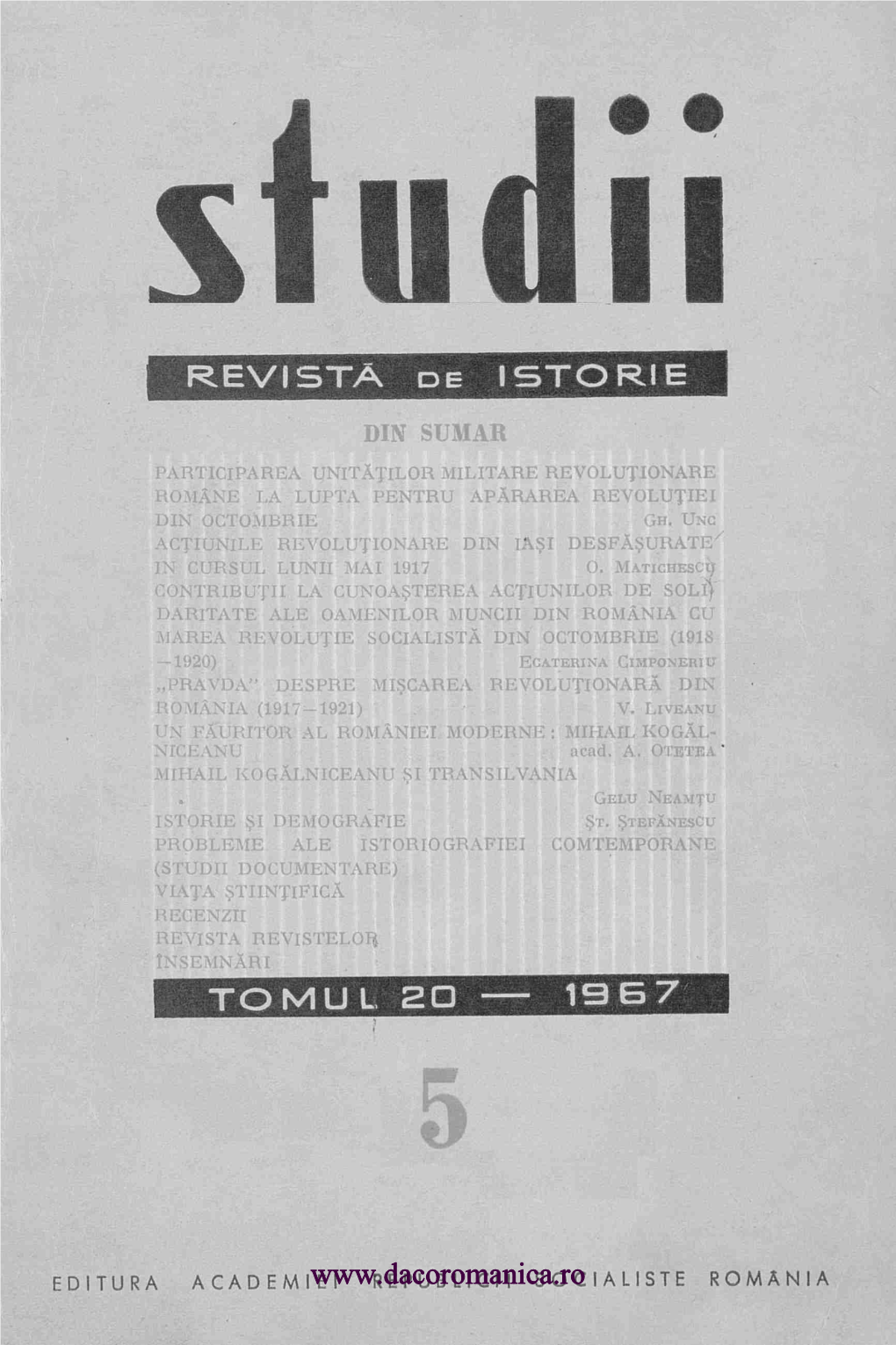 Revista De I Sto Ri E