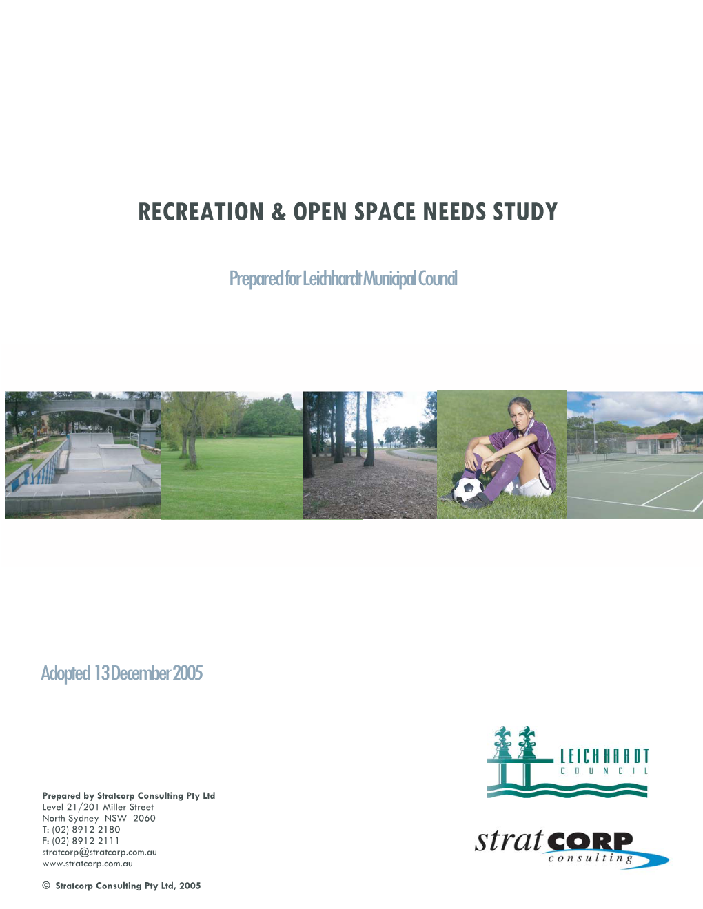 Recreation & Open Space Needs