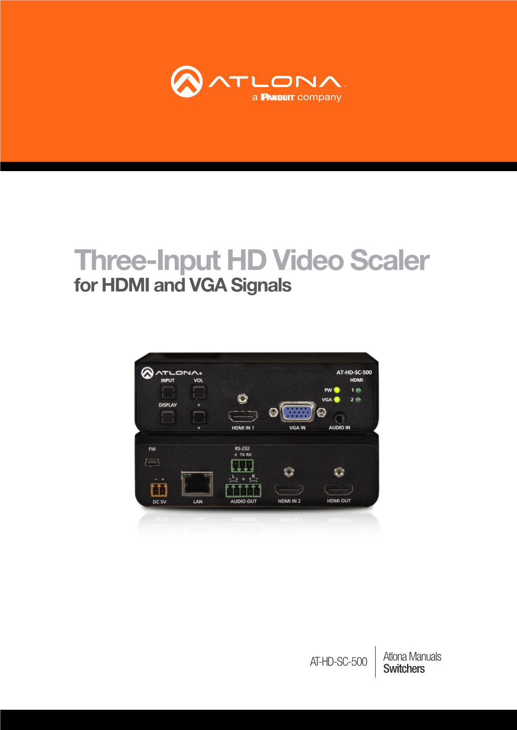 AT-HD-SC-500 Atlona Manuals Switchers Version Information