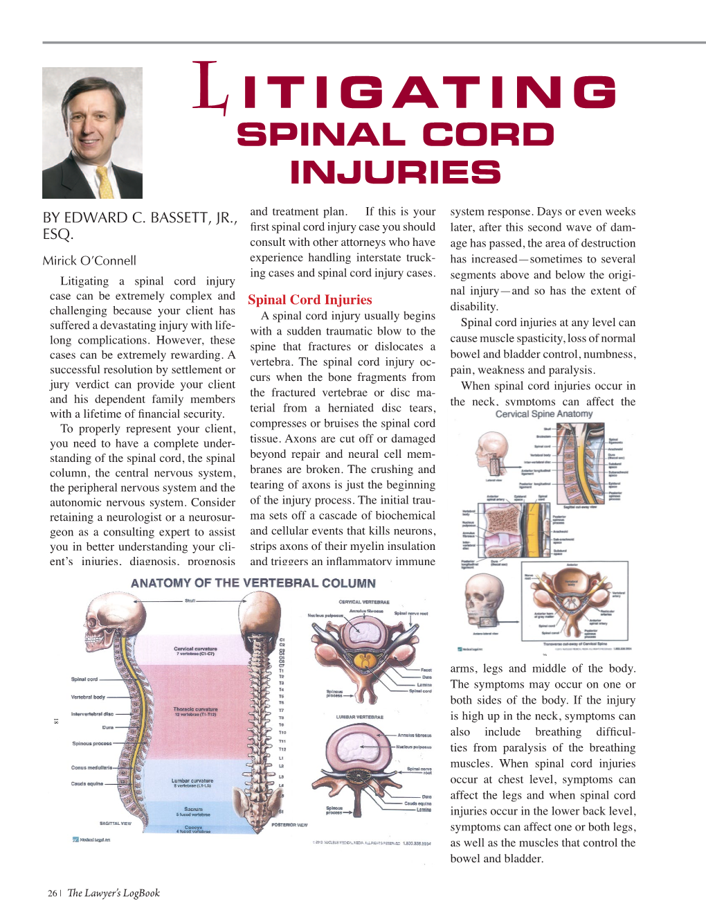 Litigating Spinal Cord Injuries