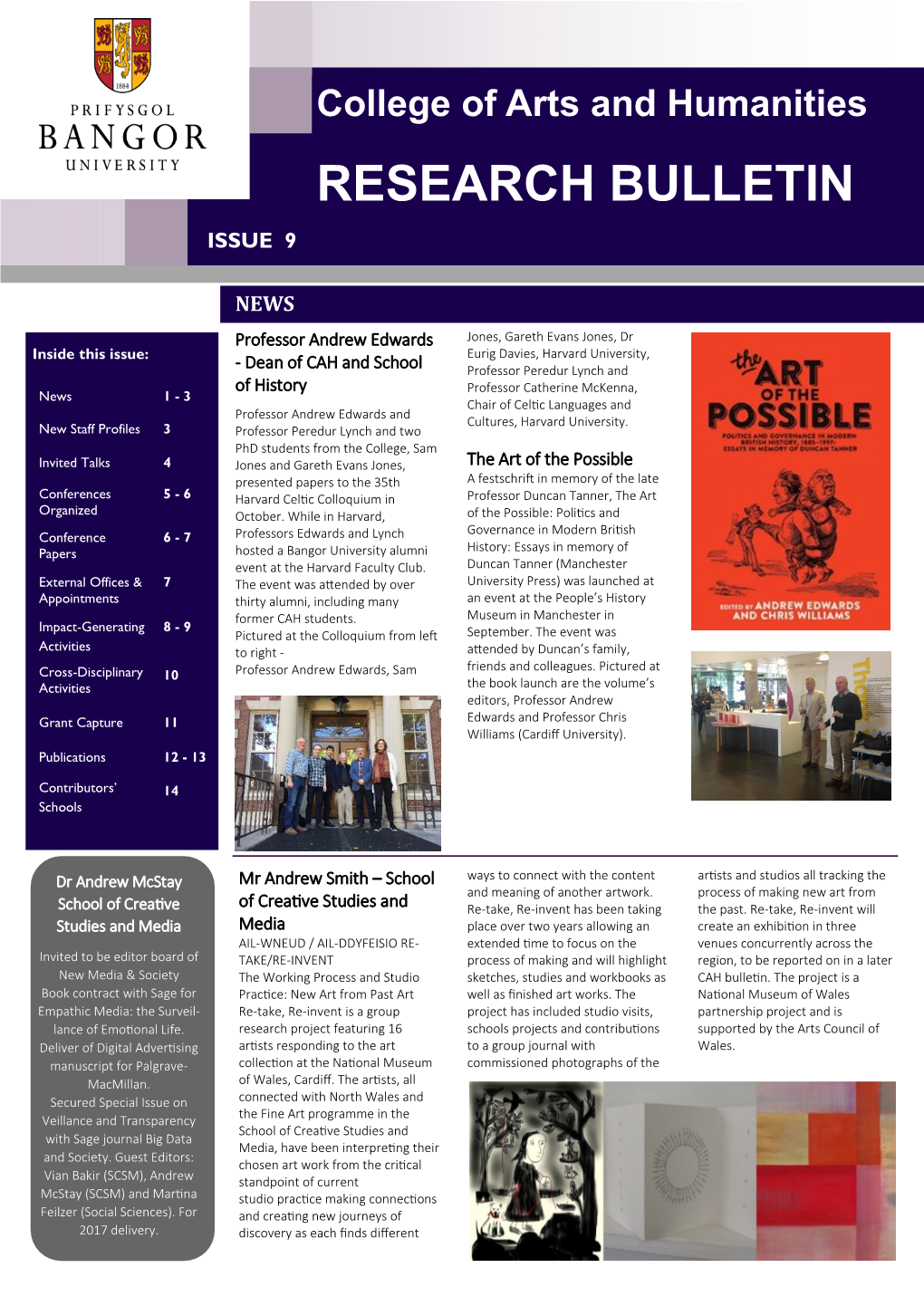 Research Bulletin Issue 9