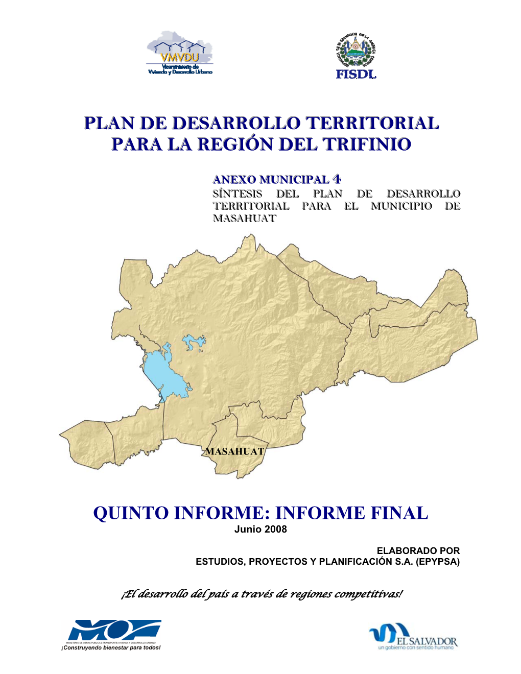 Plan De Desarrollo Territorial Para La Región Del Trifinio