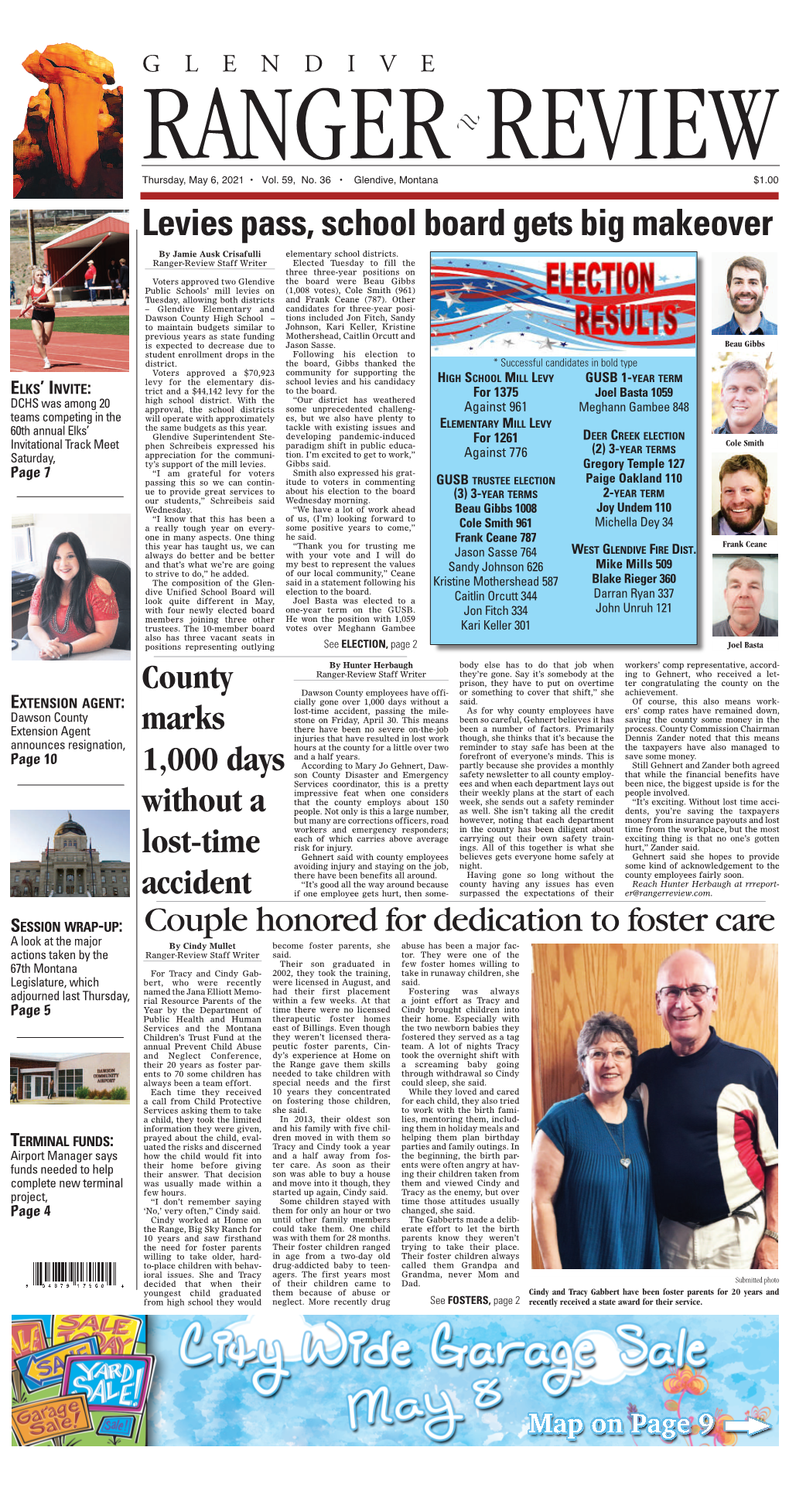 Glendive Ranger-Review Thursday, May 6, 2021฀•฀Page 2Glendive