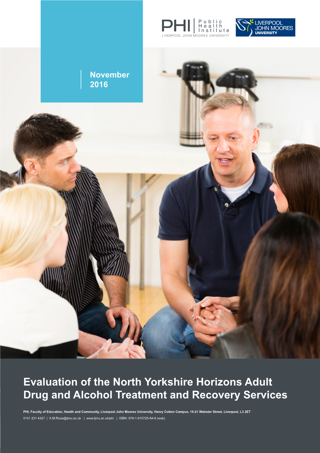 Evaluation of the North Yorkshire Horizons Adult Drug and Alcohol Treatment and Recovery Services