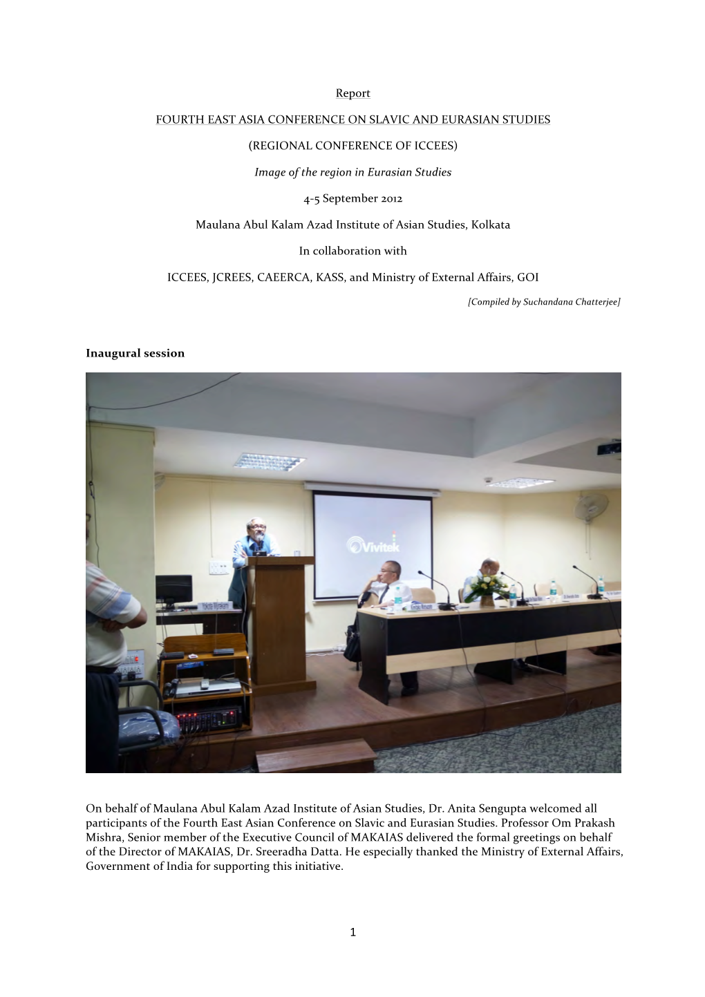 Fourth East Asia Conference on Slavic and Eurasian Studies