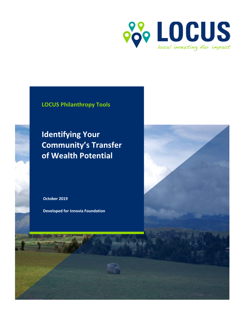 Identifying Your Community's Transfer of Wealth
