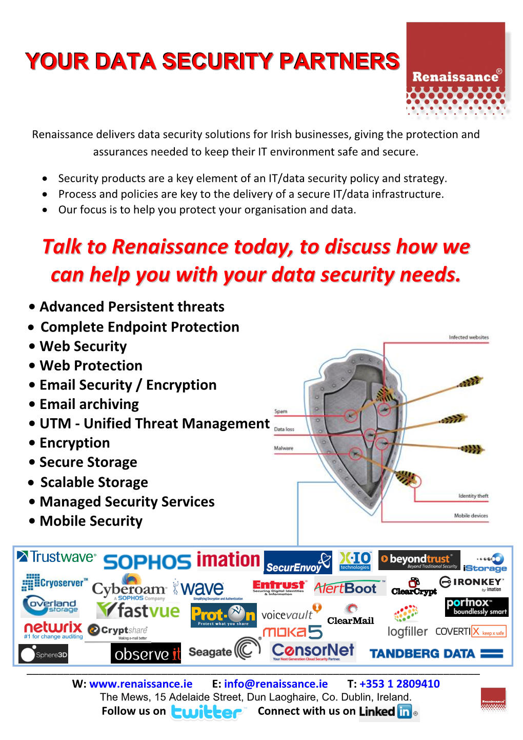 Talk to Renaissance Today, to Discuss How We Can Help You with Your Data