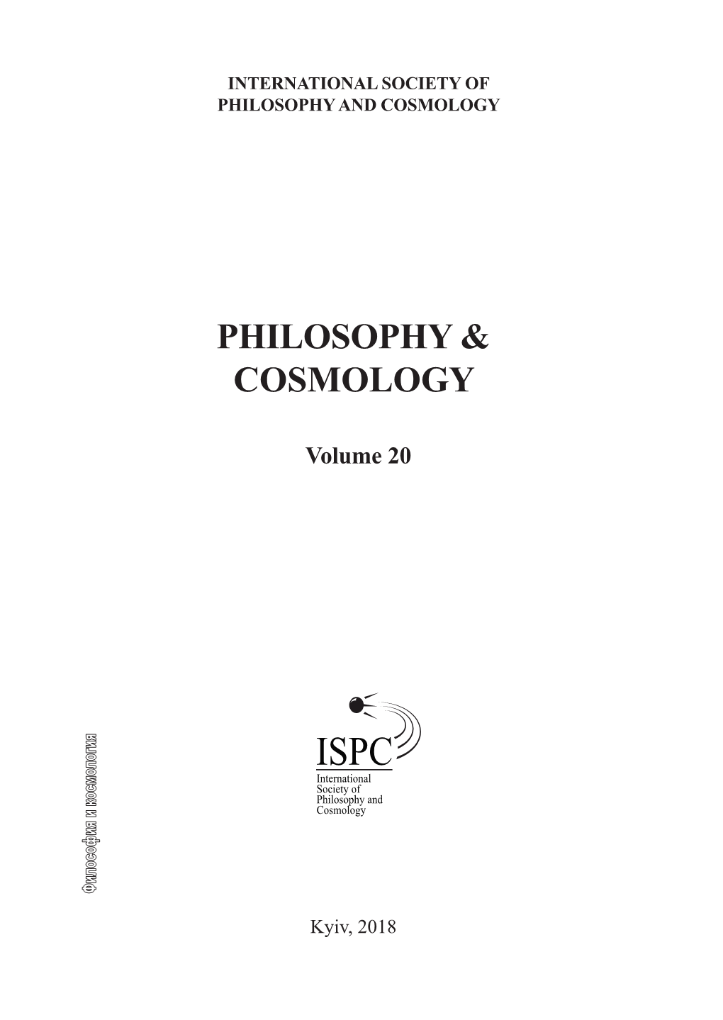 Philosophy & Cosmology