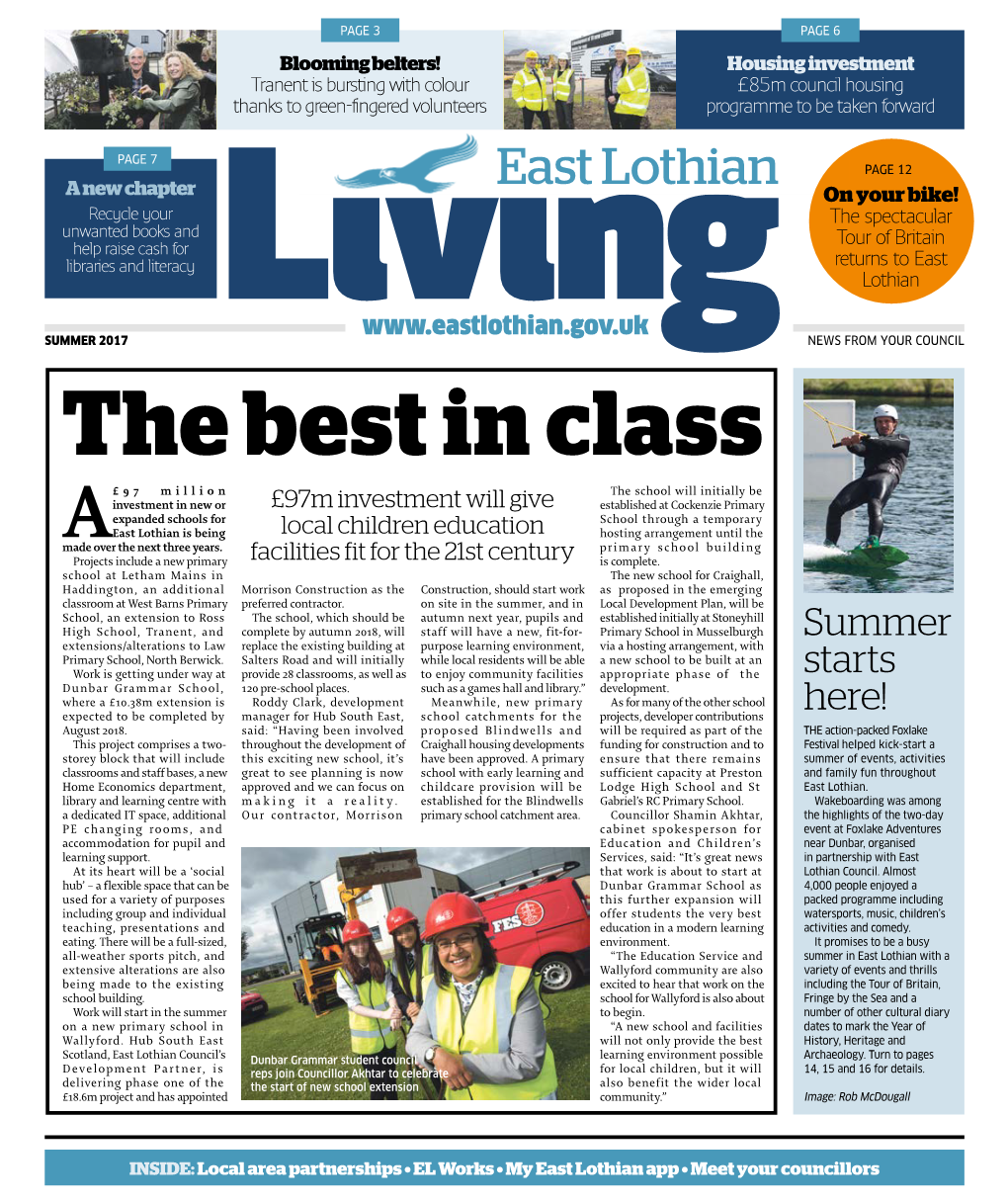 Download This PDF: Living East Lothian Summer 2017