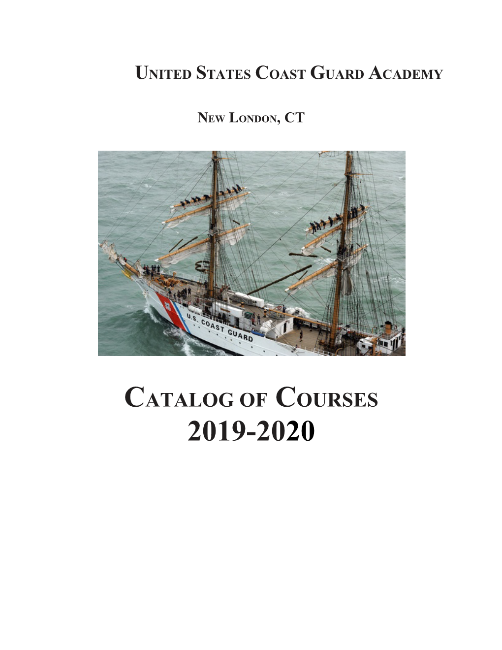 2019-2020 Catalog of Courses