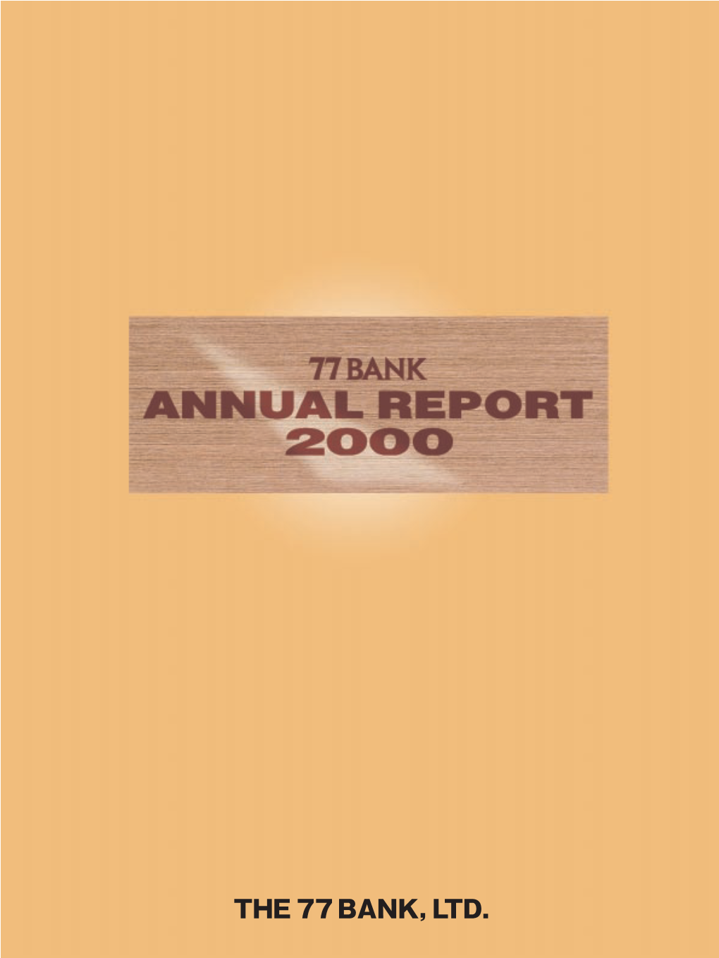 77Bank Annual Report2000