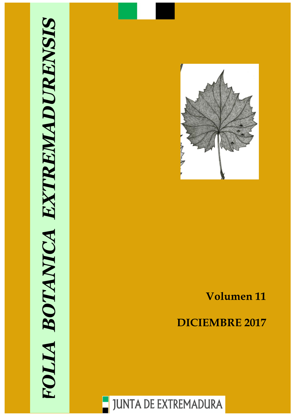 Folia Botanica Extremadurensis, 11 (2017)