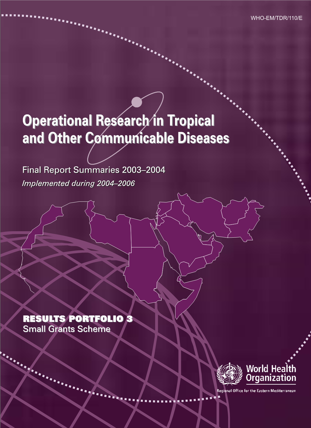 Final Report Summaries 2003–2004 Implementedimplemented Duringduring 2004–20062004–2006