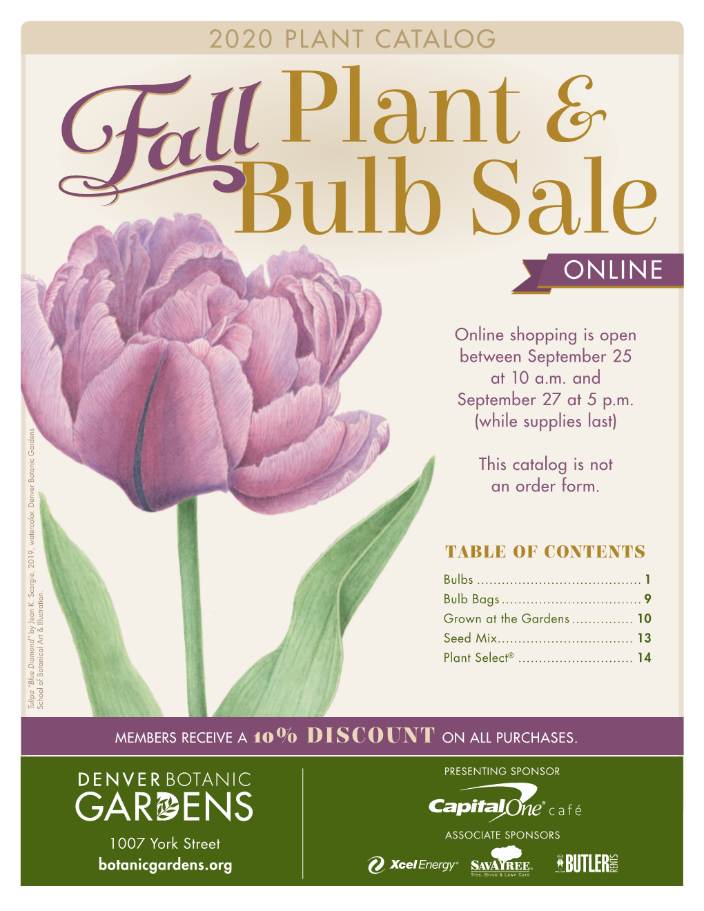 Online 2020 Plant Catalog