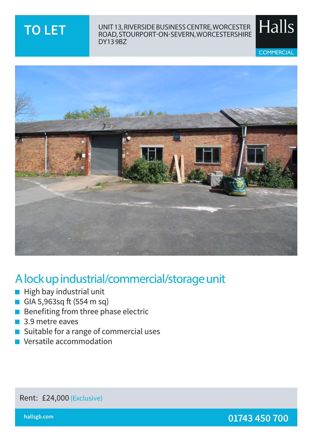 To Let Road, Stourport-On-Severn, Worcestershire Dy13 9Bz