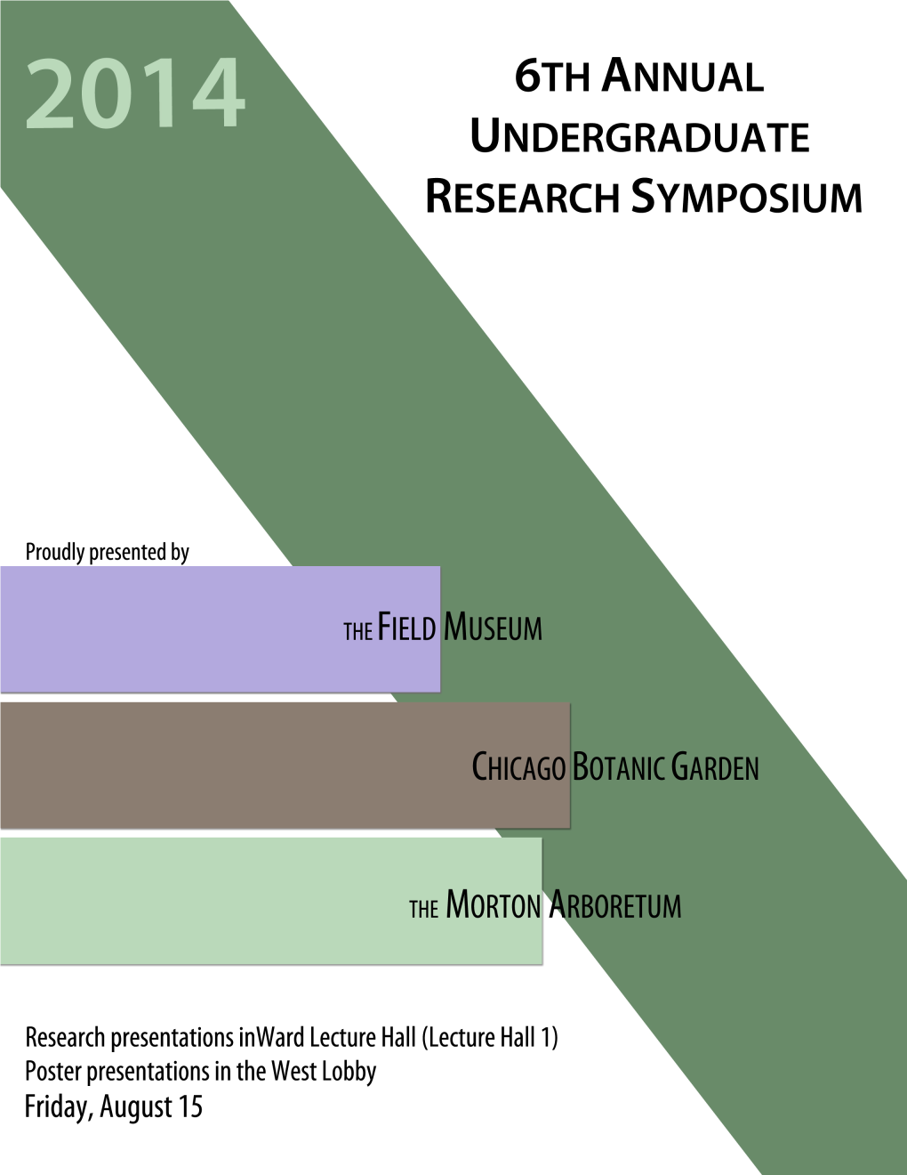 2014 FMNH REU Symposium Program