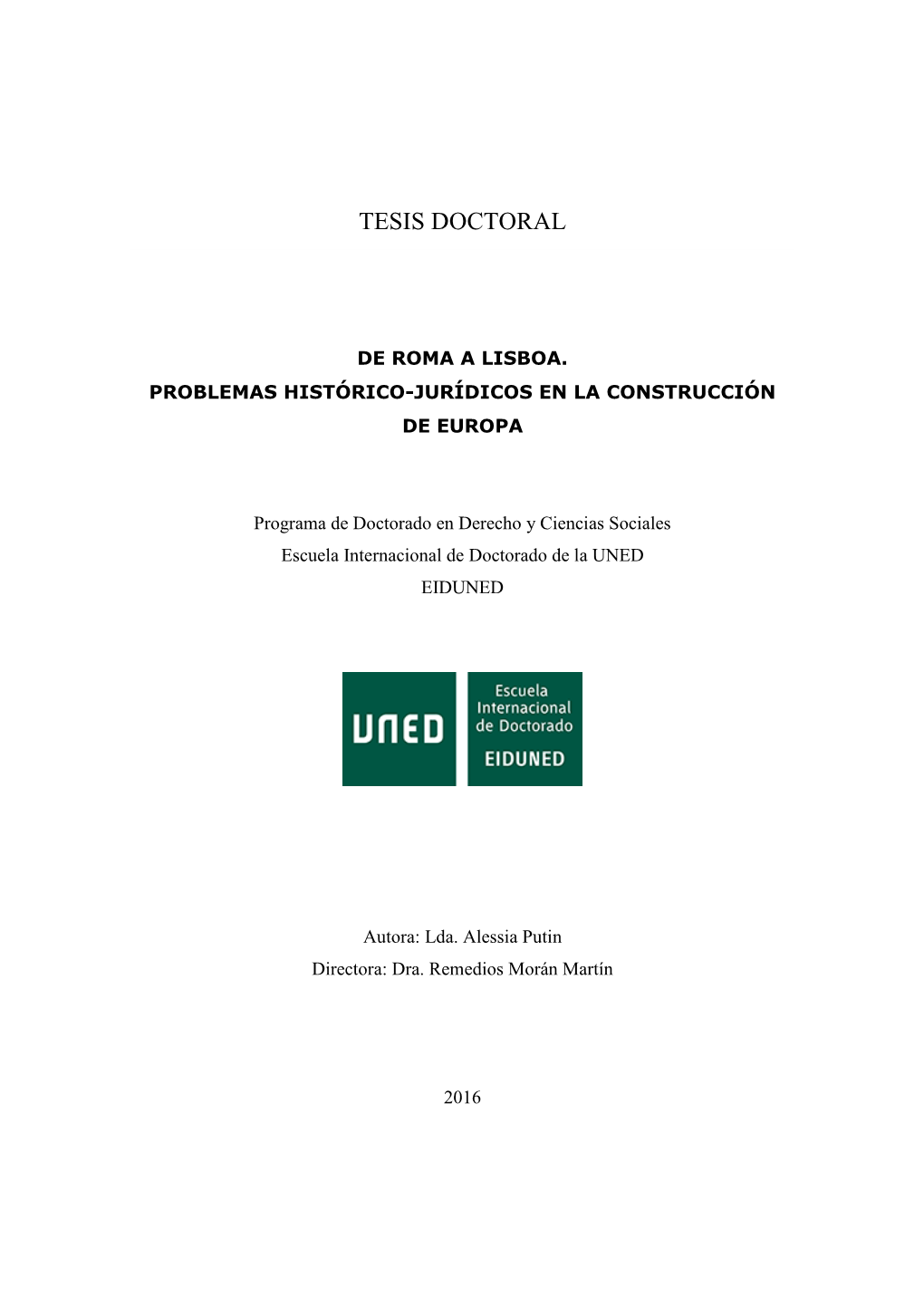 Tesis Doctoral