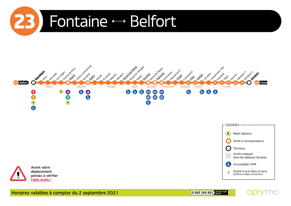 Fontaine ↔ Belfort