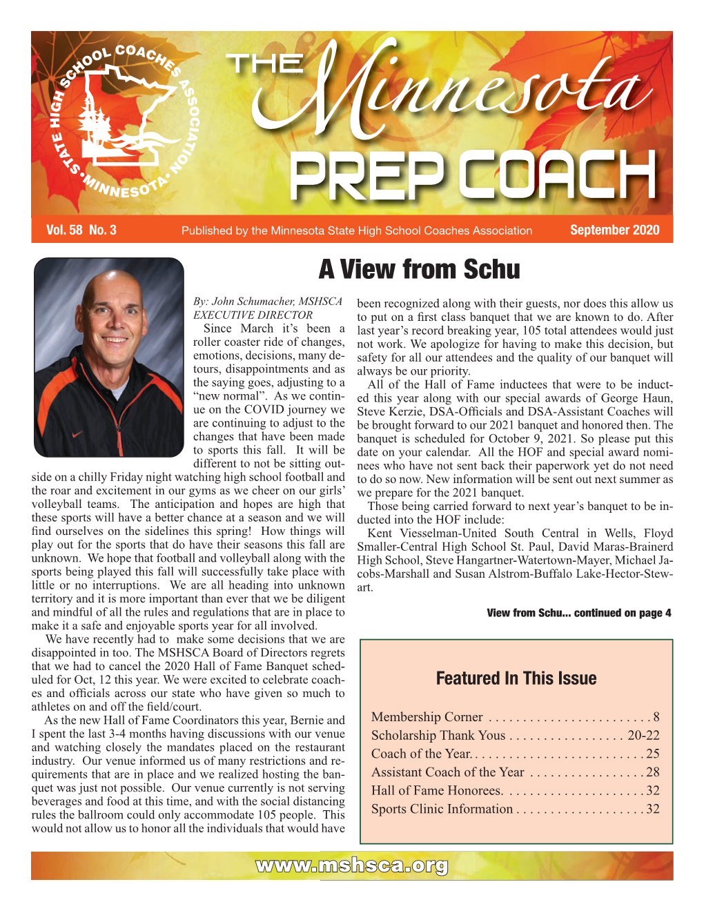 September 2020 Prep Coach