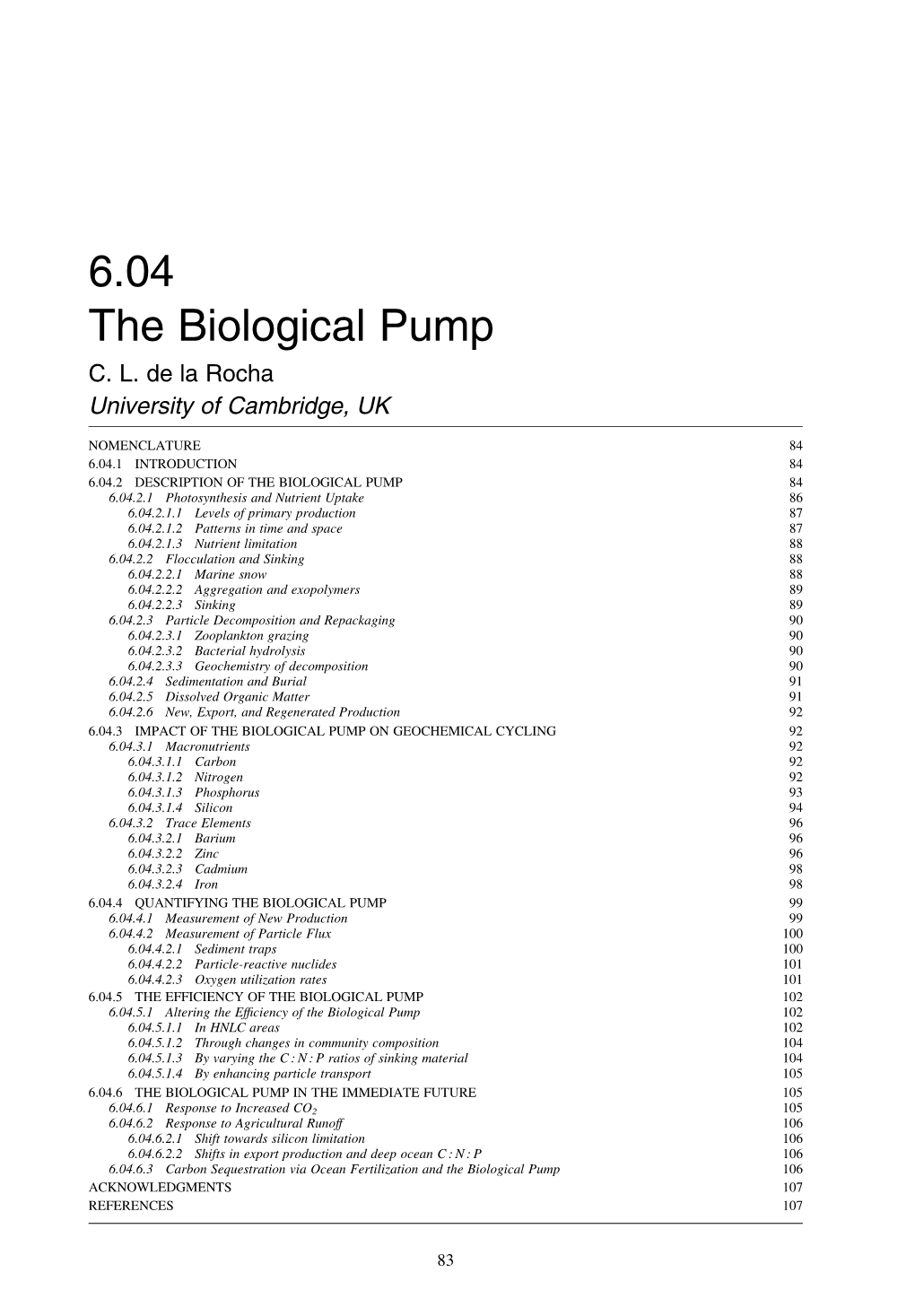 6.04 the Biological Pump C