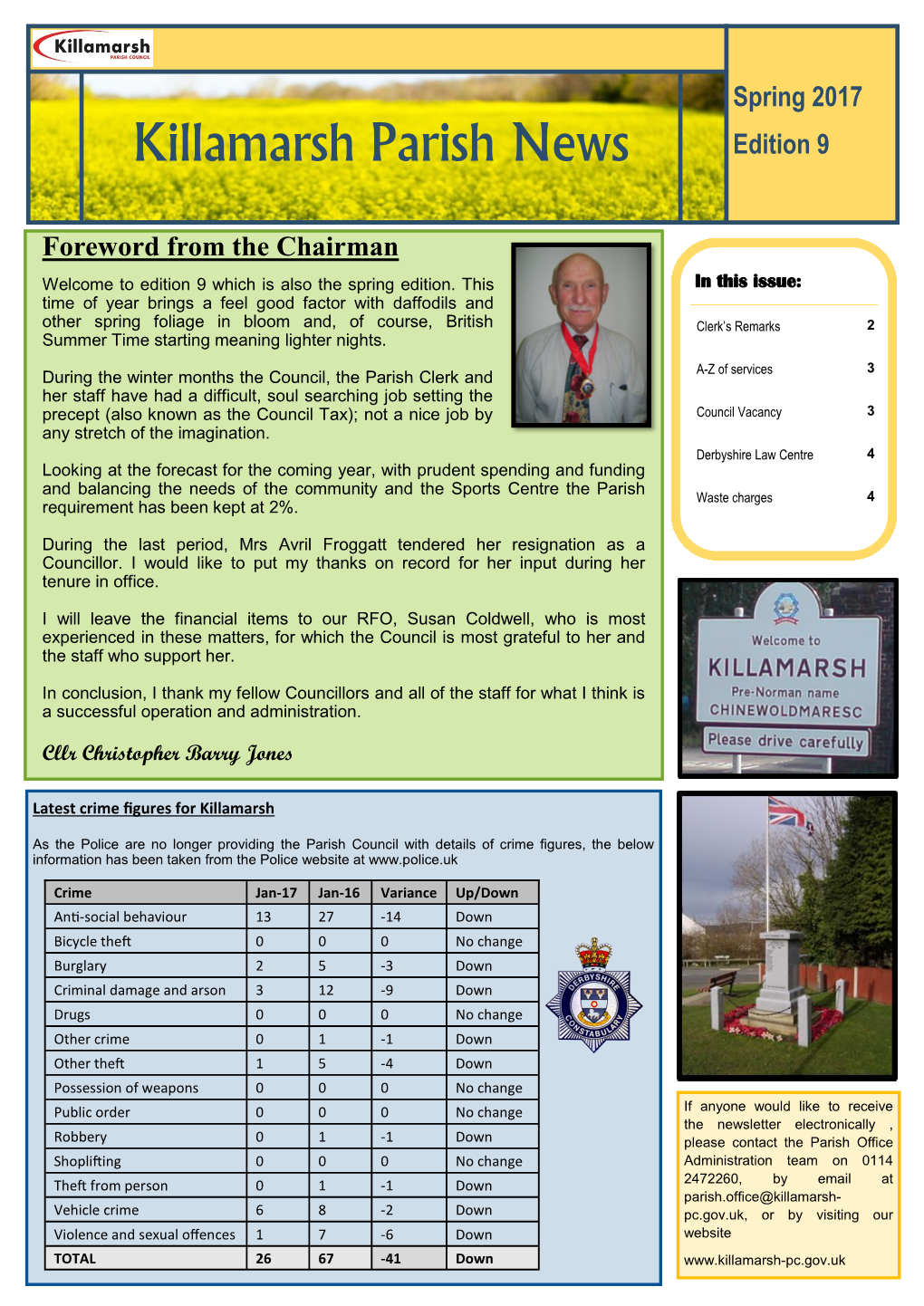 Killamarsh Parish News Edition 9