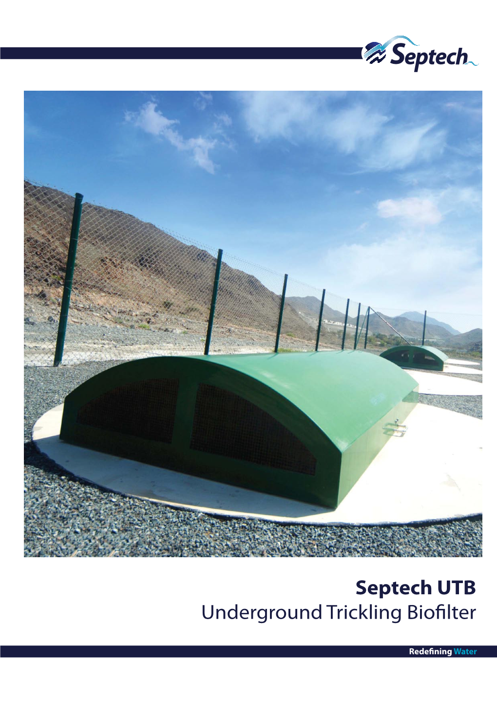 Septech UTB Underground Trickling Biofilter