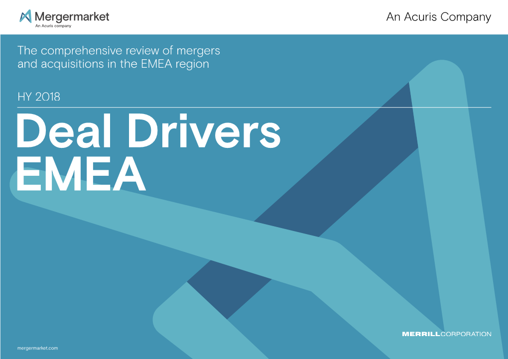 The Comprehensive Review of Mergers and Acquisitions in the EMEA Region