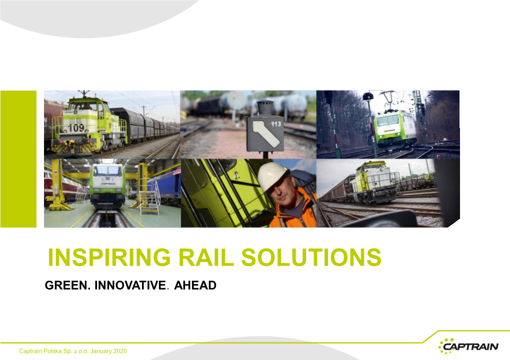 Inspiring Rail Solutions Green