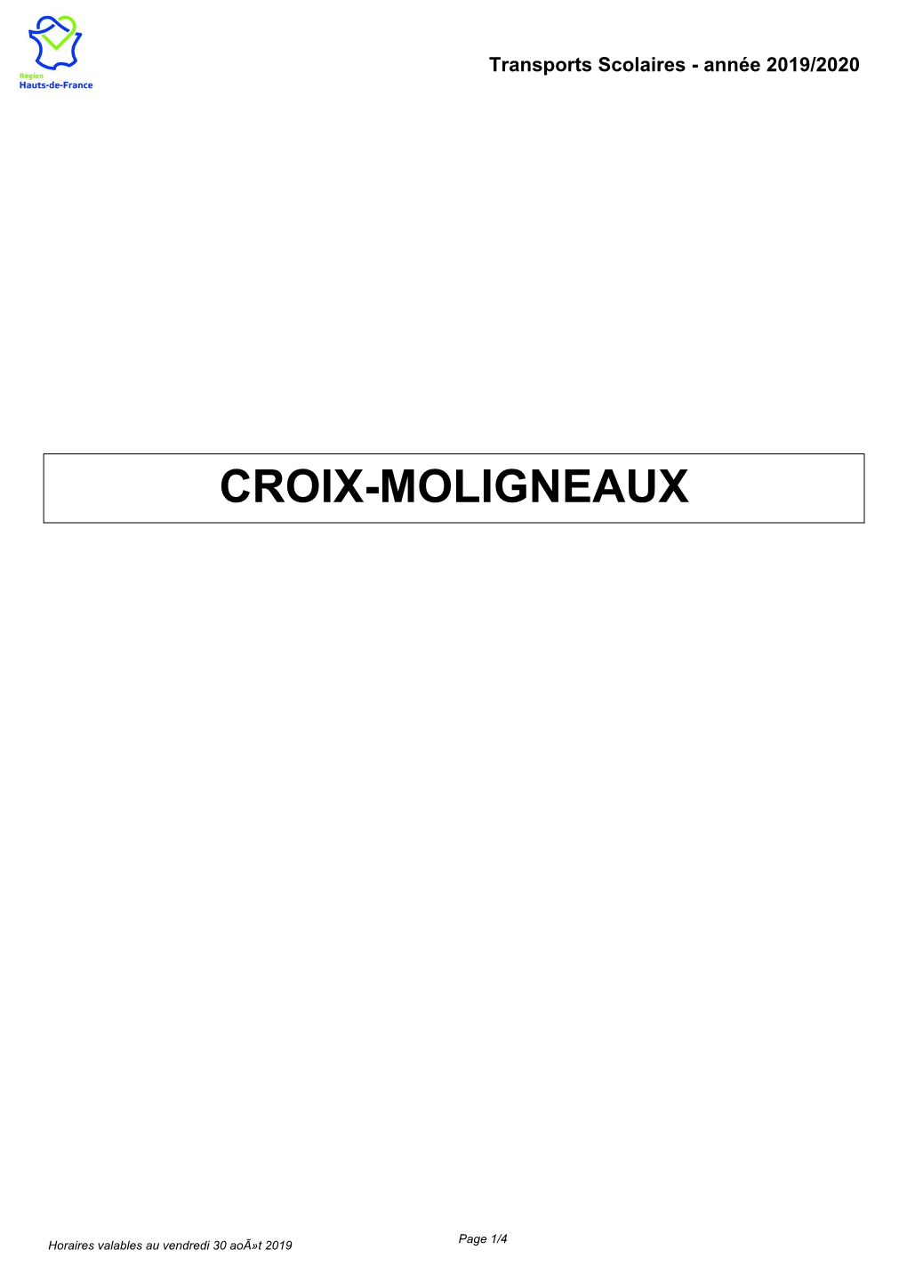 Croix Moligneaux