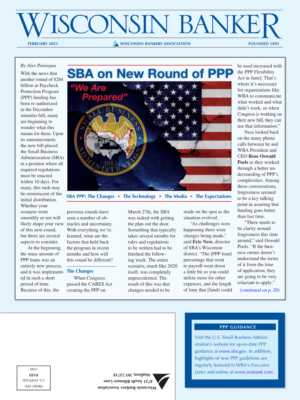SBA on New Round of PPP Act in June]