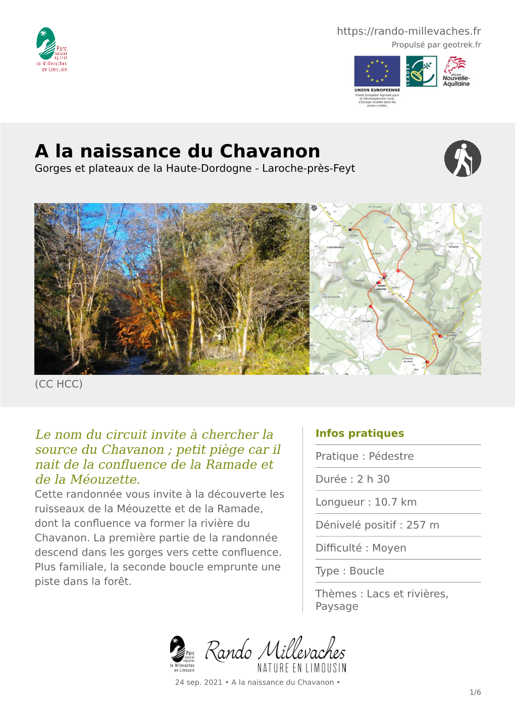 A La Naissance Du Chavanon Gorges Et Plateaux De La Haute-Dordogne - Laroche-Près-Feyt