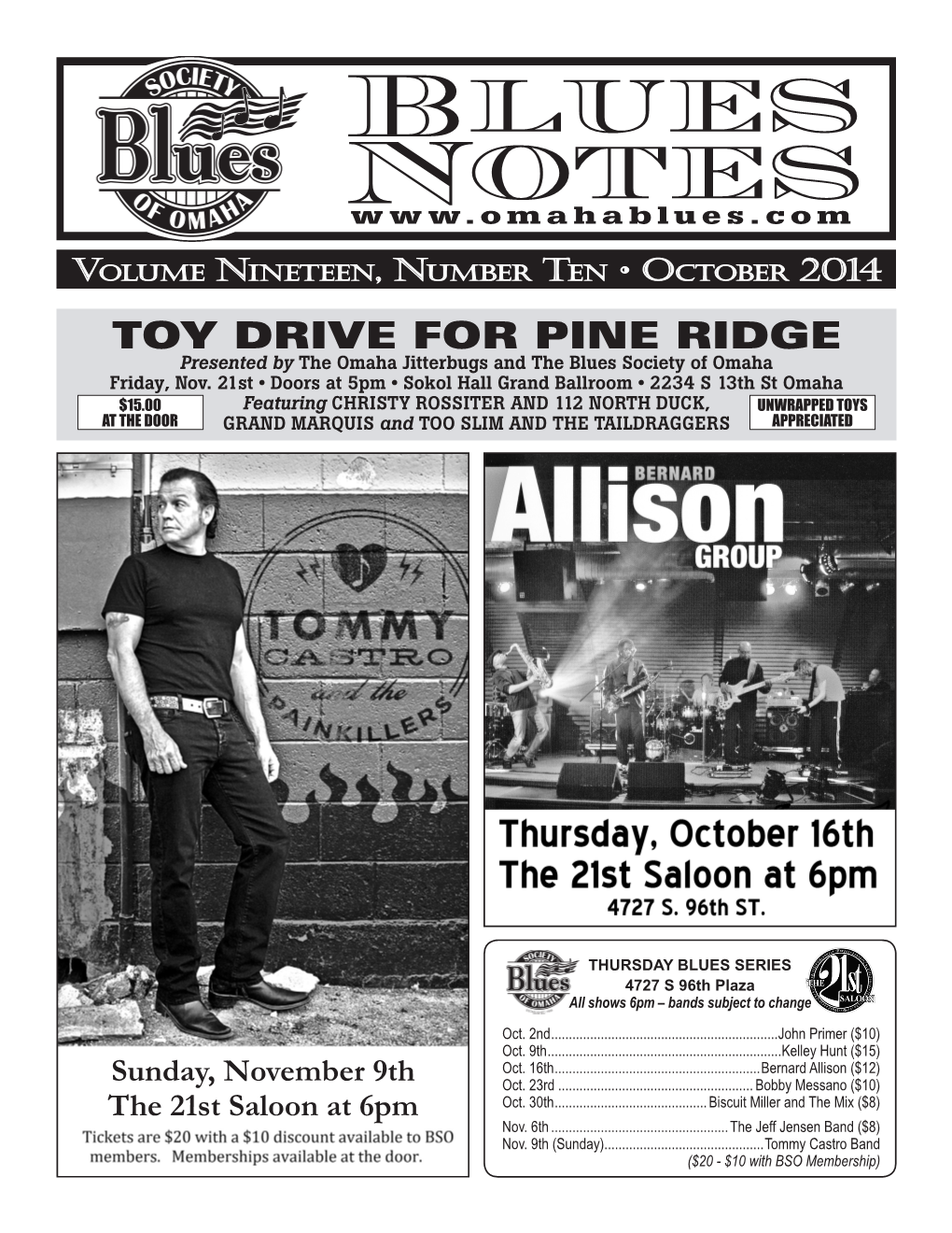 Blues Notes October 2014