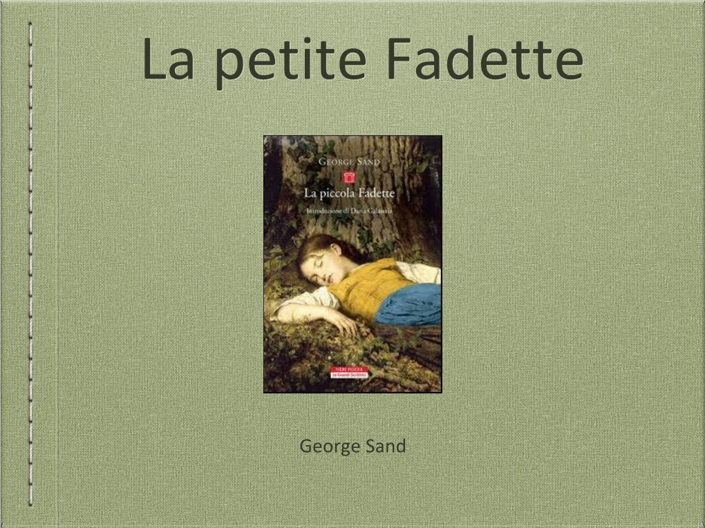 La Petite Fadette