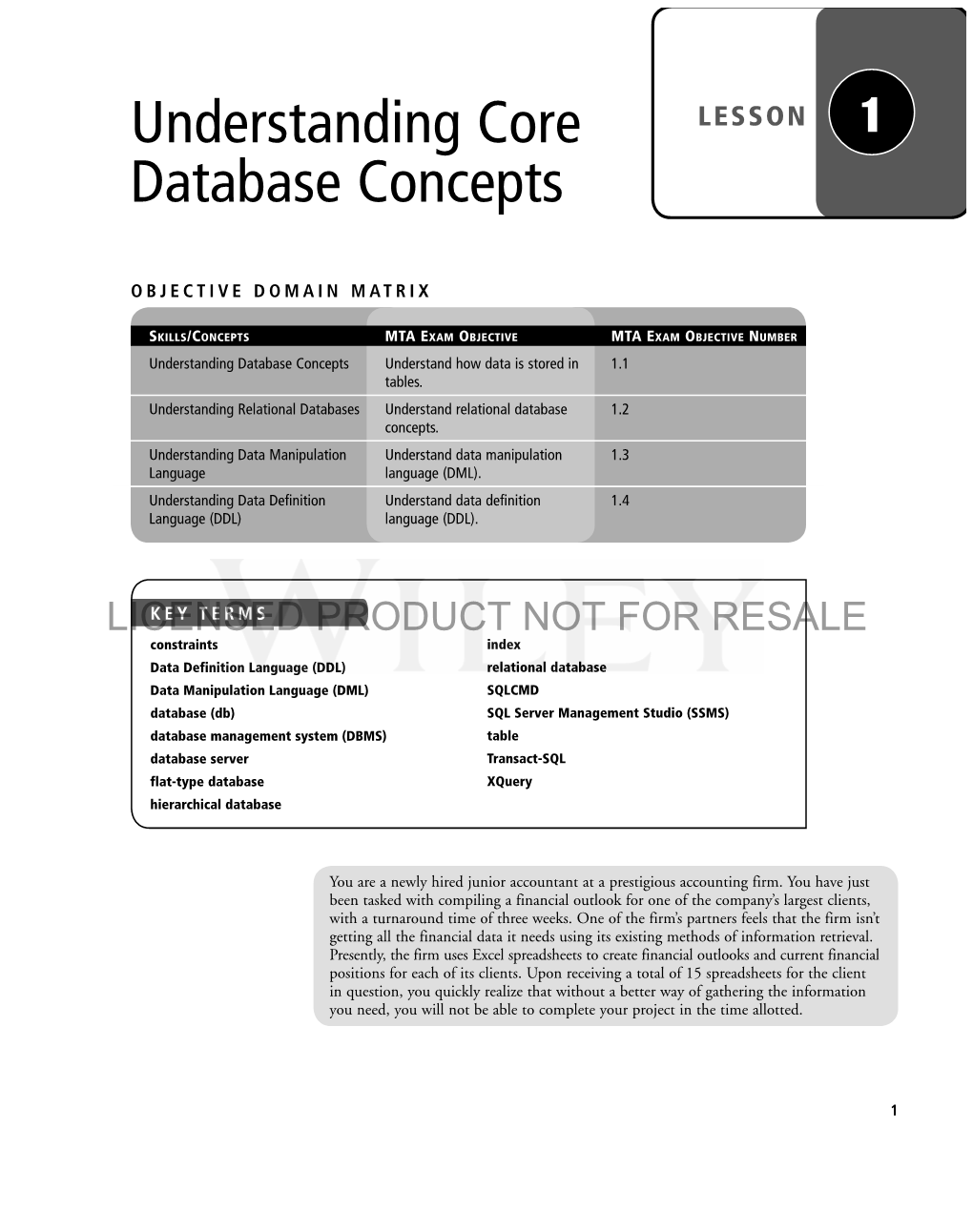 Understanding Core Database Concepts | 3