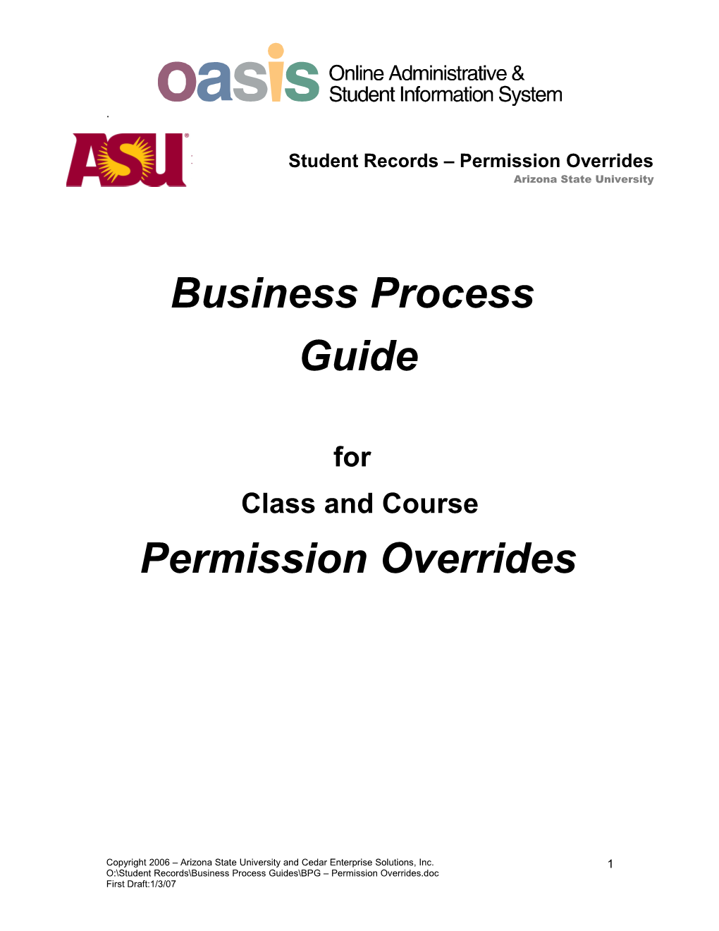 Business Process Guide