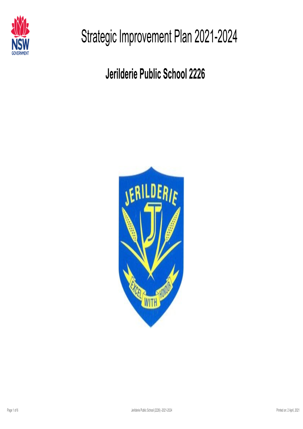 2021-2024 Jerilderie Public School