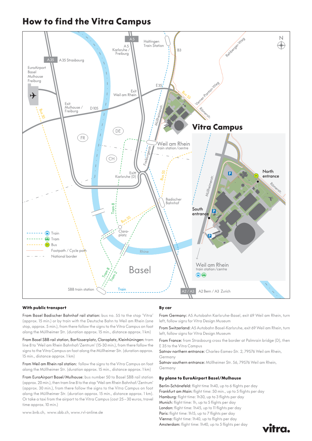 How to Find the Vitra Campus