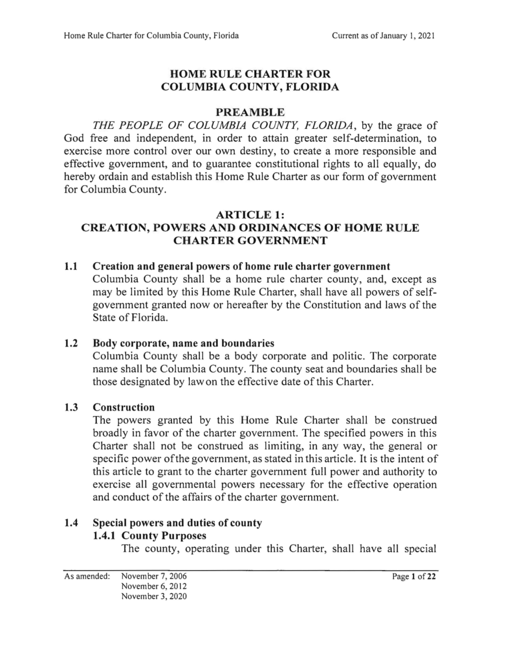 (PDF) 2021 Revised Home Rule Charter