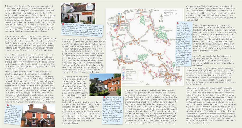 Woodham Mortimer and Purleigh Pub Walk.Pdf