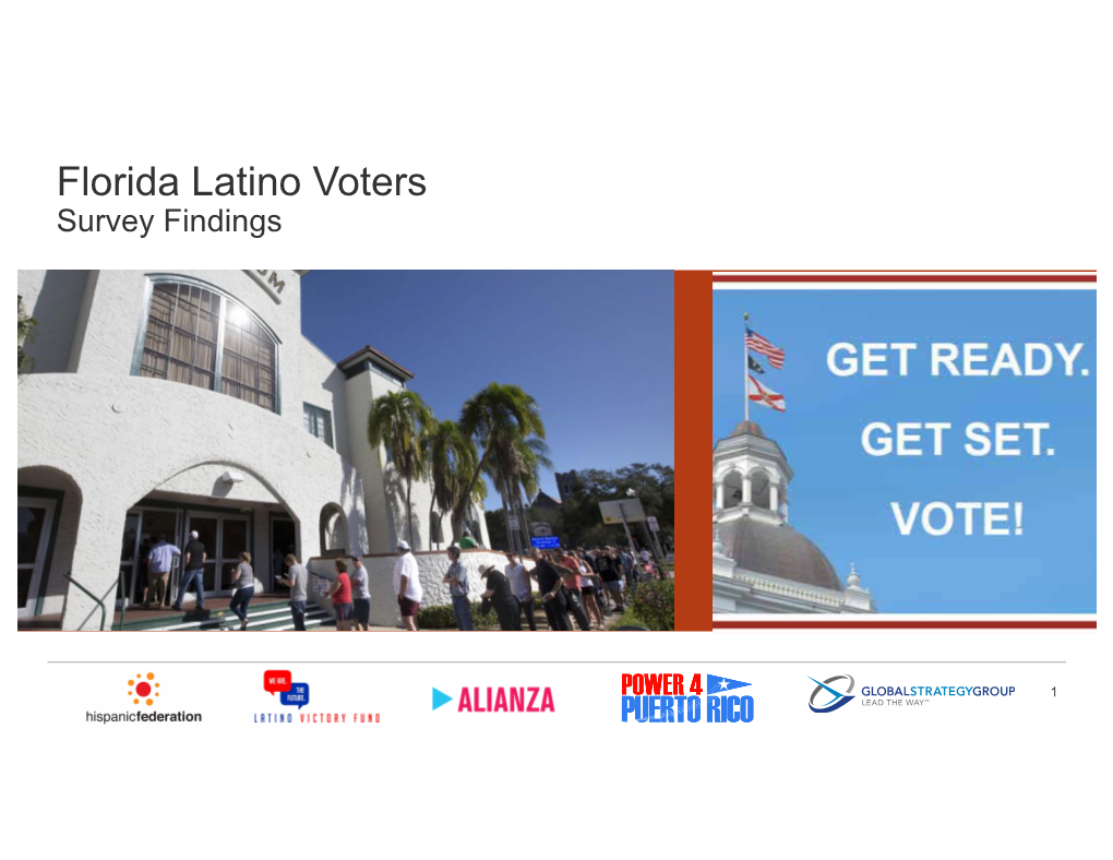 2018 FL Latino Voters Survey Results 20180811