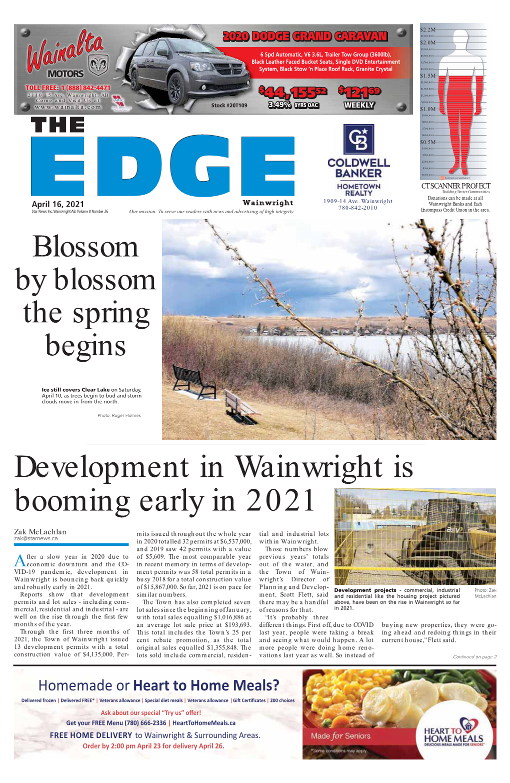 Development in Wainwright Is Booming Early in 2021