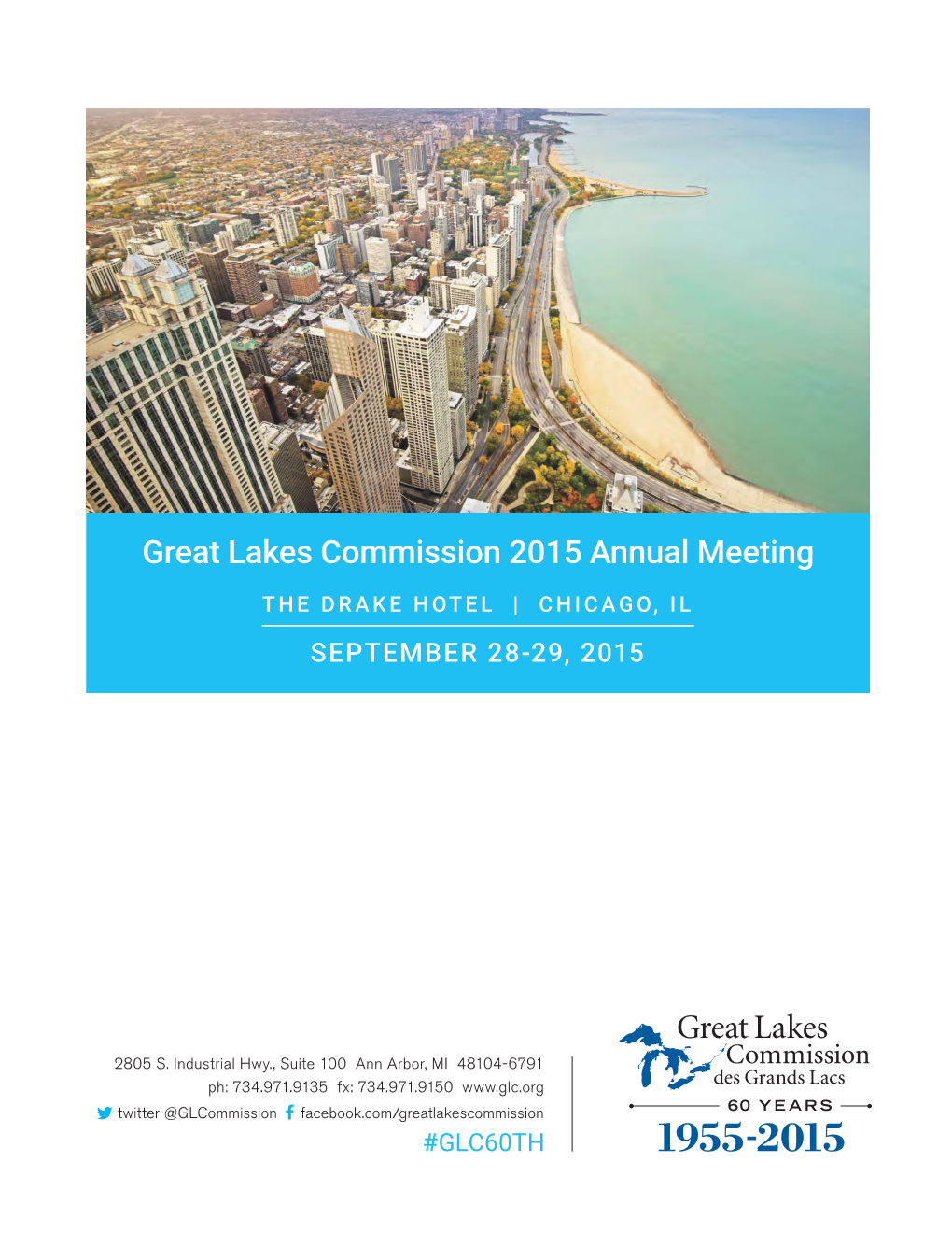 Great Lakes Commission 2015 Annual Meeting