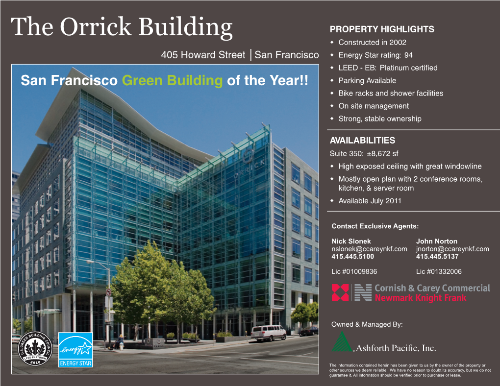 The Orrick Building