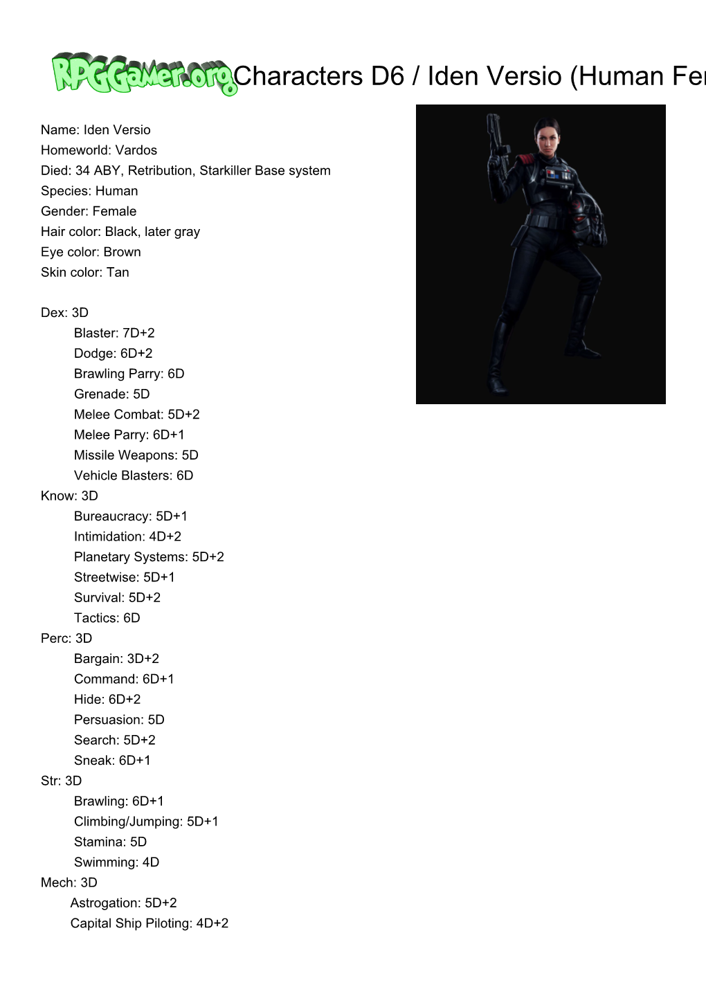 Rpggamer.Org (Characters D6 / Iden Versio (Human Female Ex