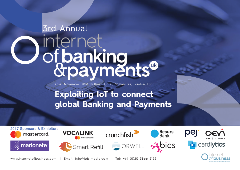 Why Internet of Payments?