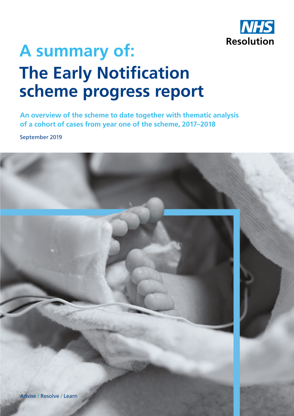 A Summary of the Early Notification Scheme Progress Report