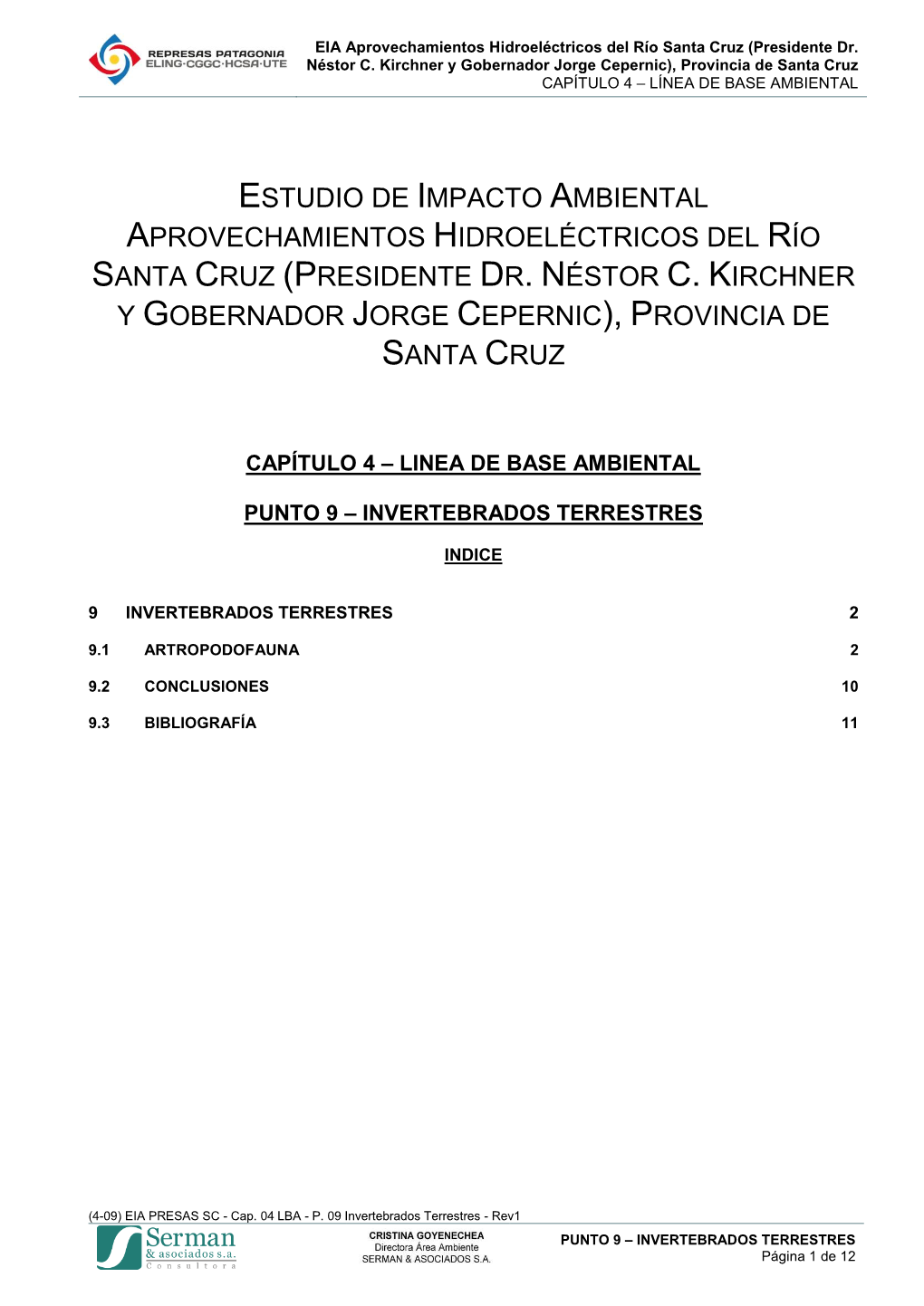 EIA PRESAS SC - Cap